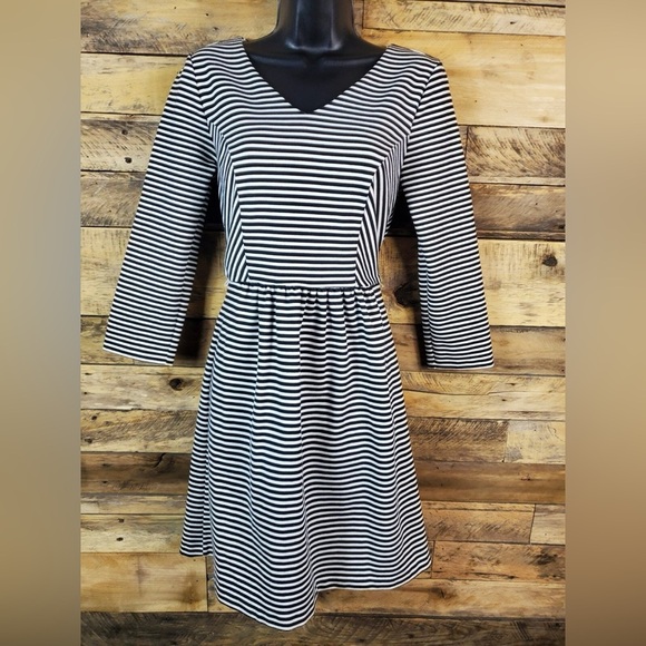 The Limited Black and White A-Line Dress - Picture 3 of 8